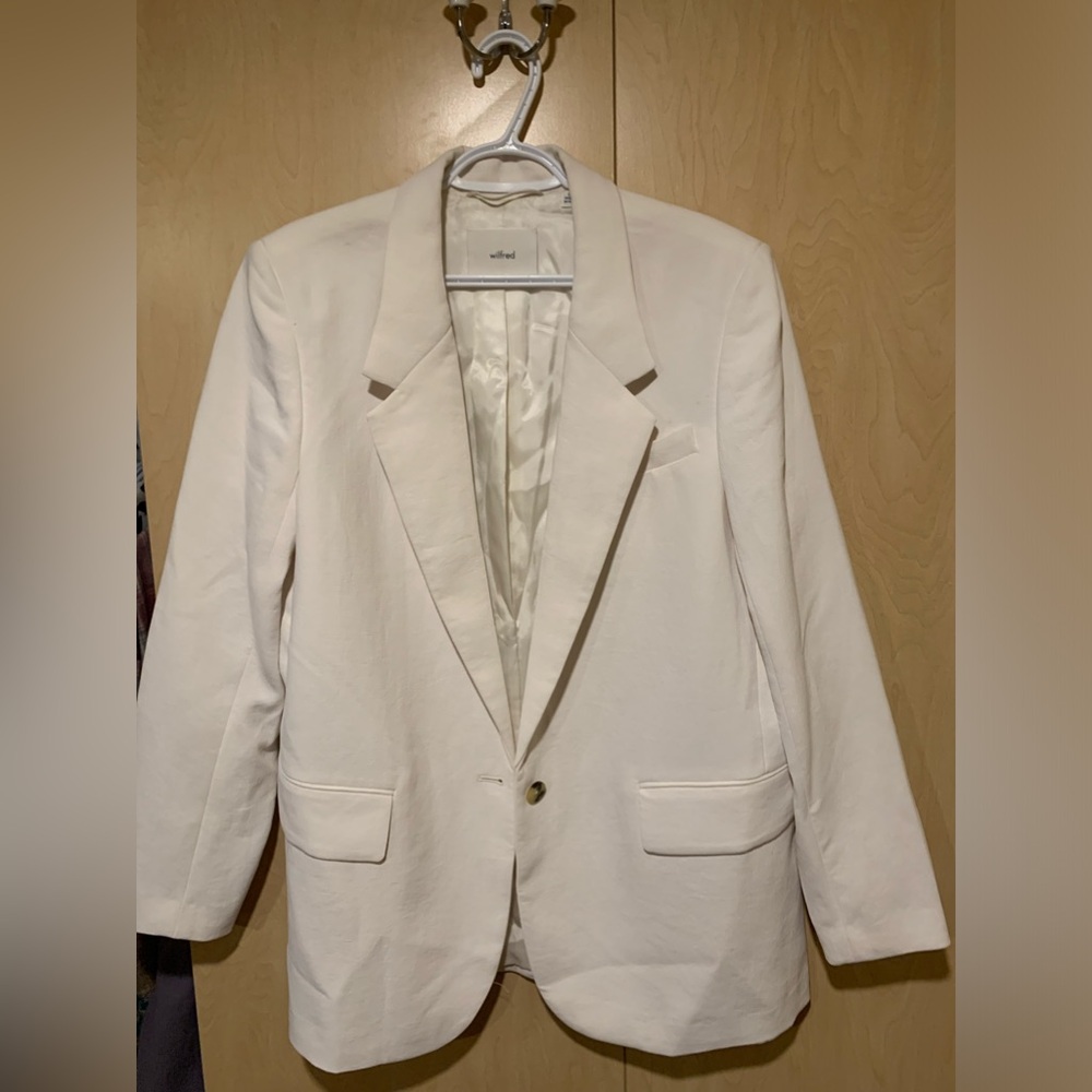 White blazer